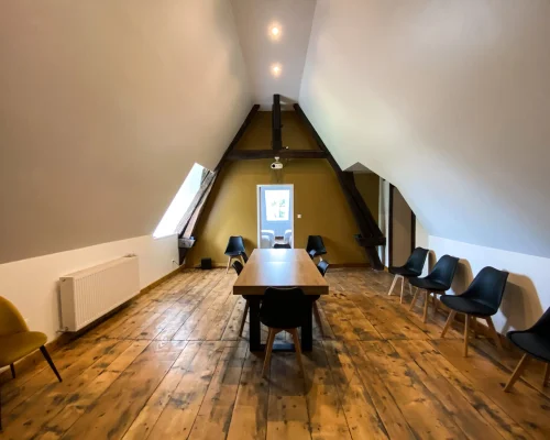 Salon commun et/ou salle de séminaire du Domaine Le Fournay